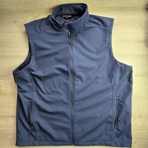 Port AUTHORITMen's Blue Softshell Vest